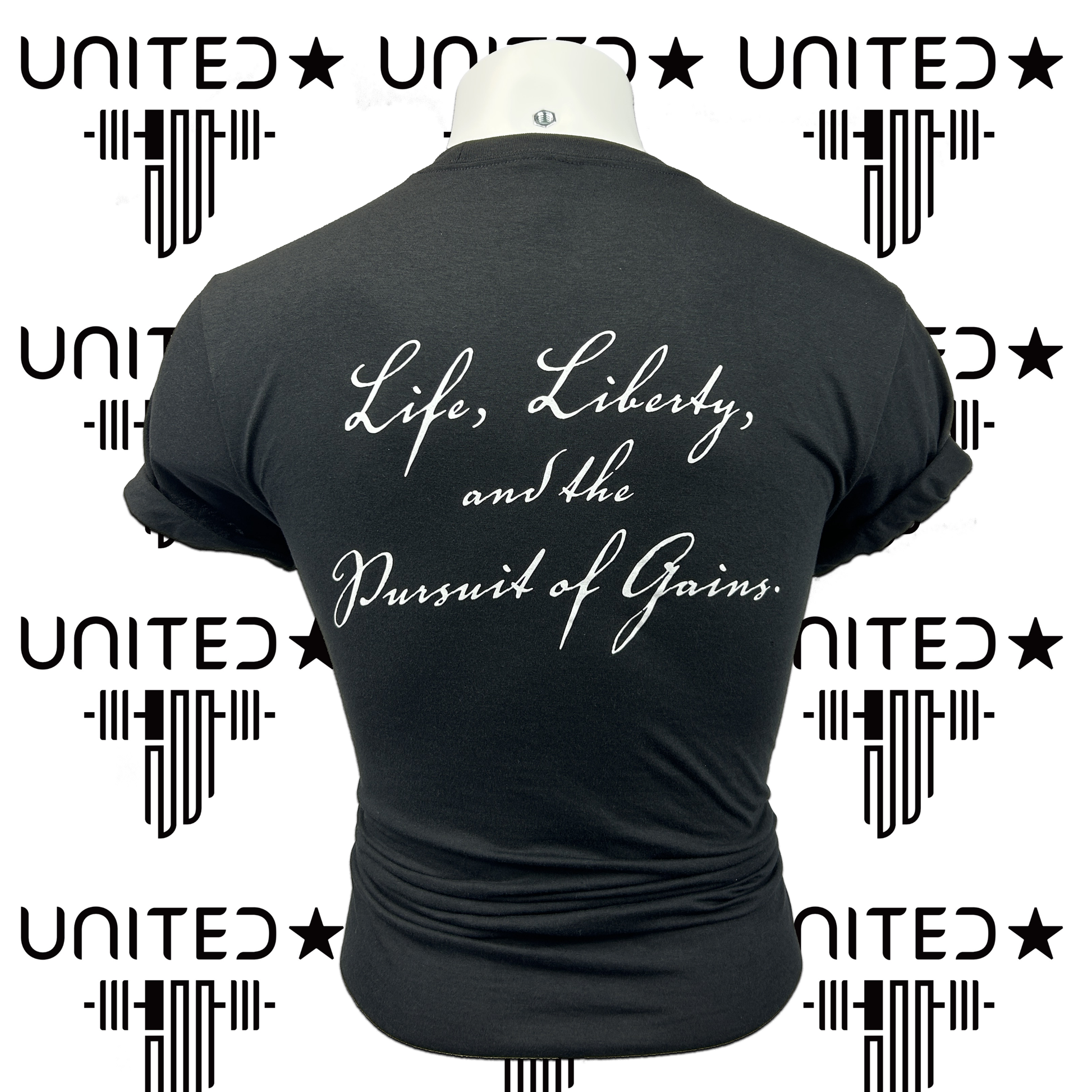 Life Liberty and Pursuit of Gains Tee