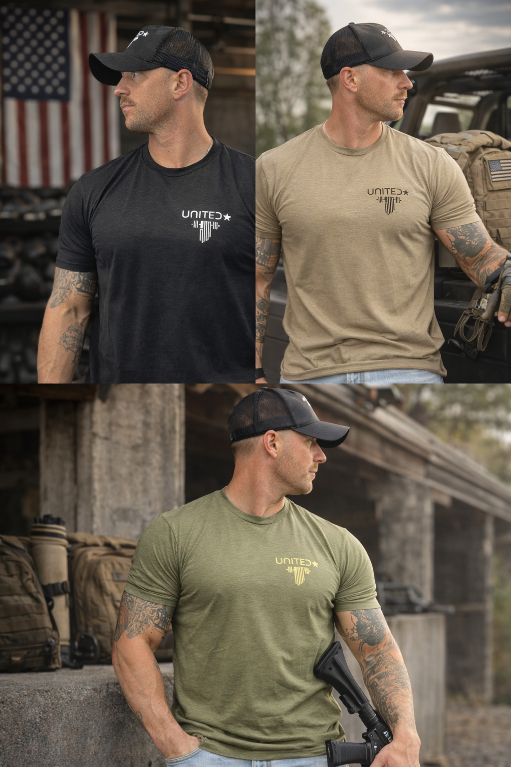 Life Liberty and Pursuit of Gains Tee ( Black )