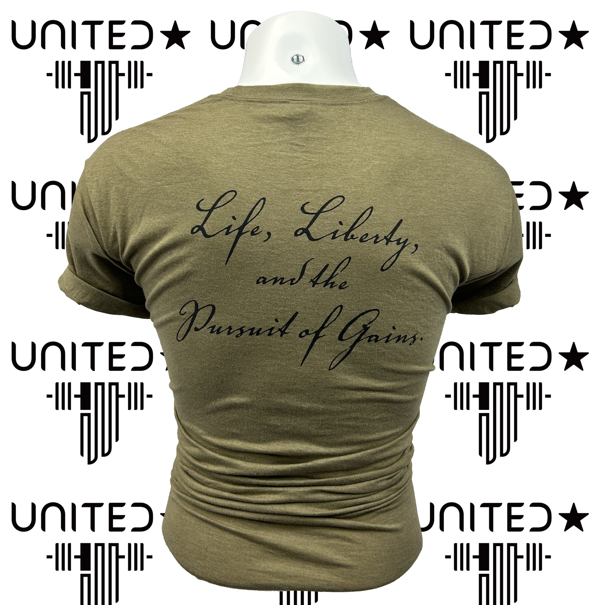 Life Liberty and Pursuit of Gains Tee